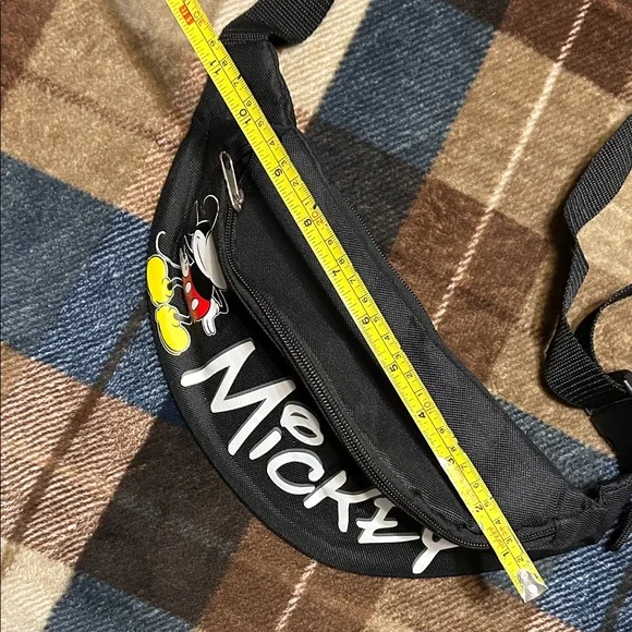 Disney Mickey Mouse Black Waist Bag givie - Picture 7 of 9
